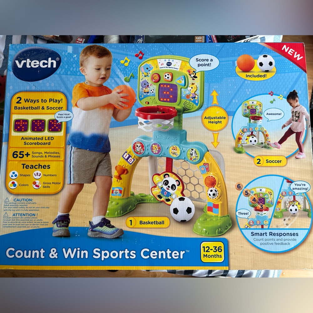 Vtech Sports Center kids toy BNIB